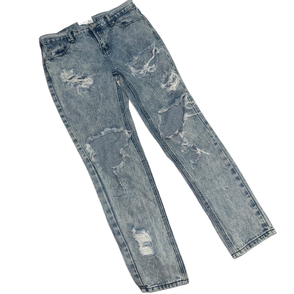 ONE TEASPOON Blue Denim Jeans